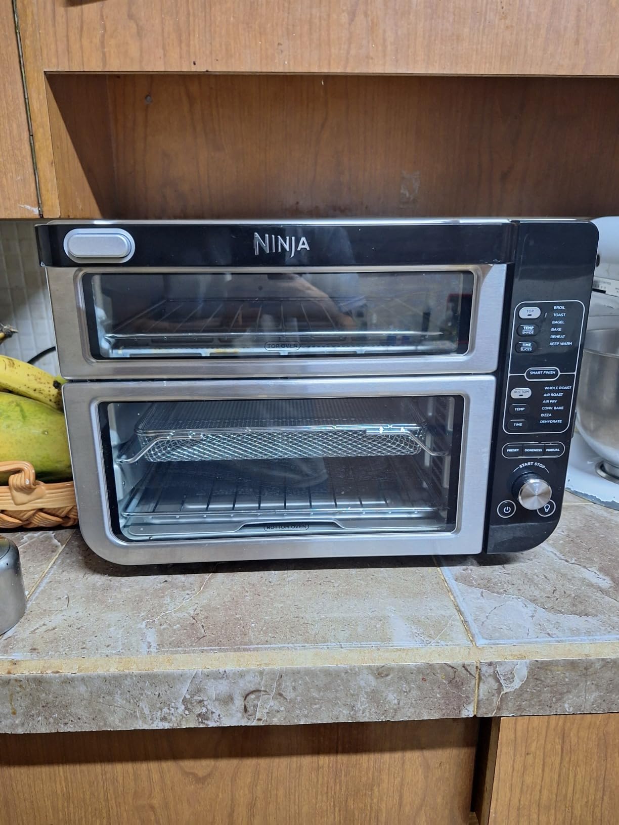 Ninja DCT451 12-in-1 Smart Double Oven with FlexDoor, Thermometer, FlavorSeal, Smart Finish, Rapid Top Convection and Air Fry Bottom, Stainless Steel customer photo 2