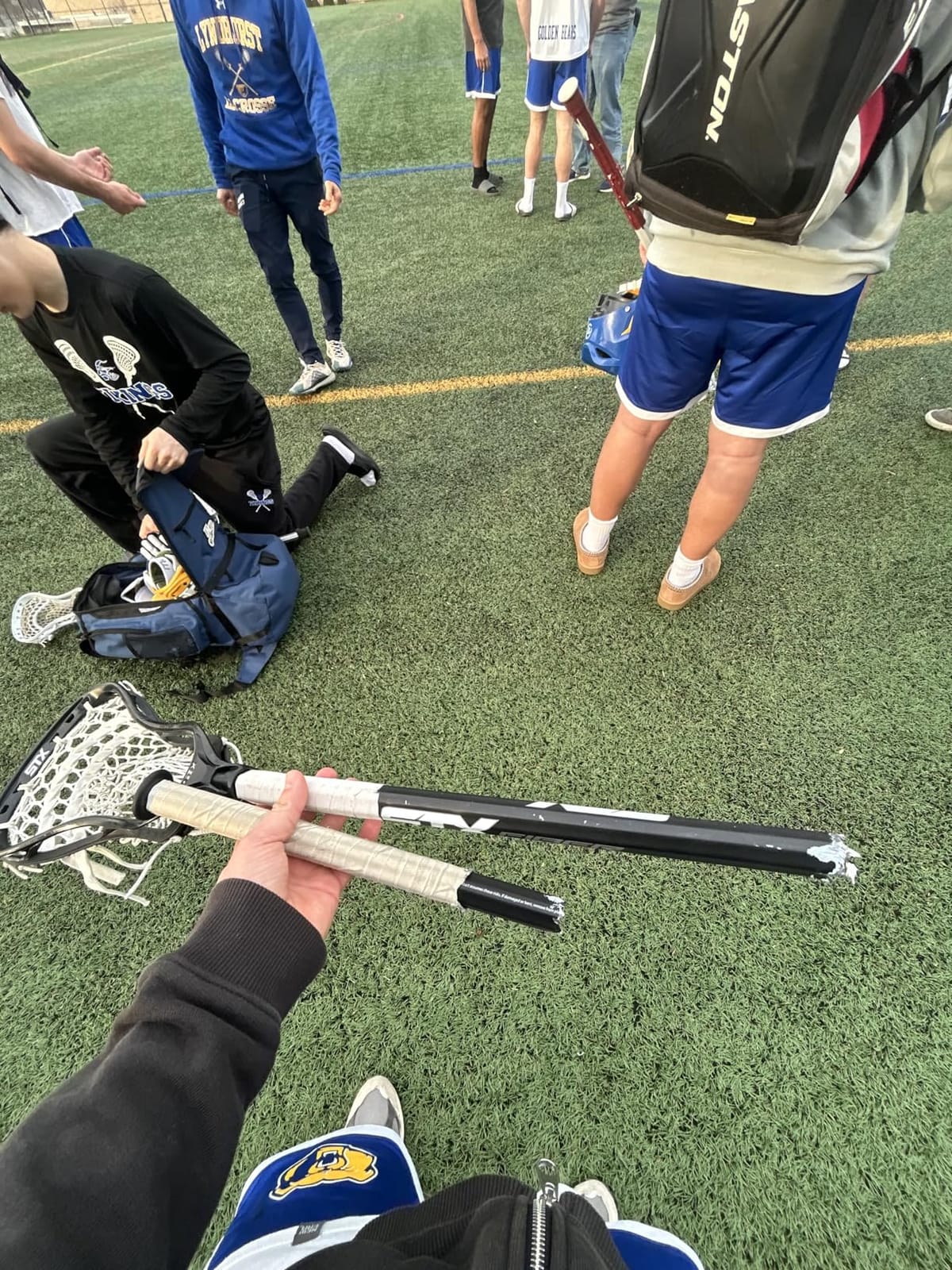 STX Stallion 700 Complete Lacrosse Stick A/M with Fiber Composite Handle customer photo 2