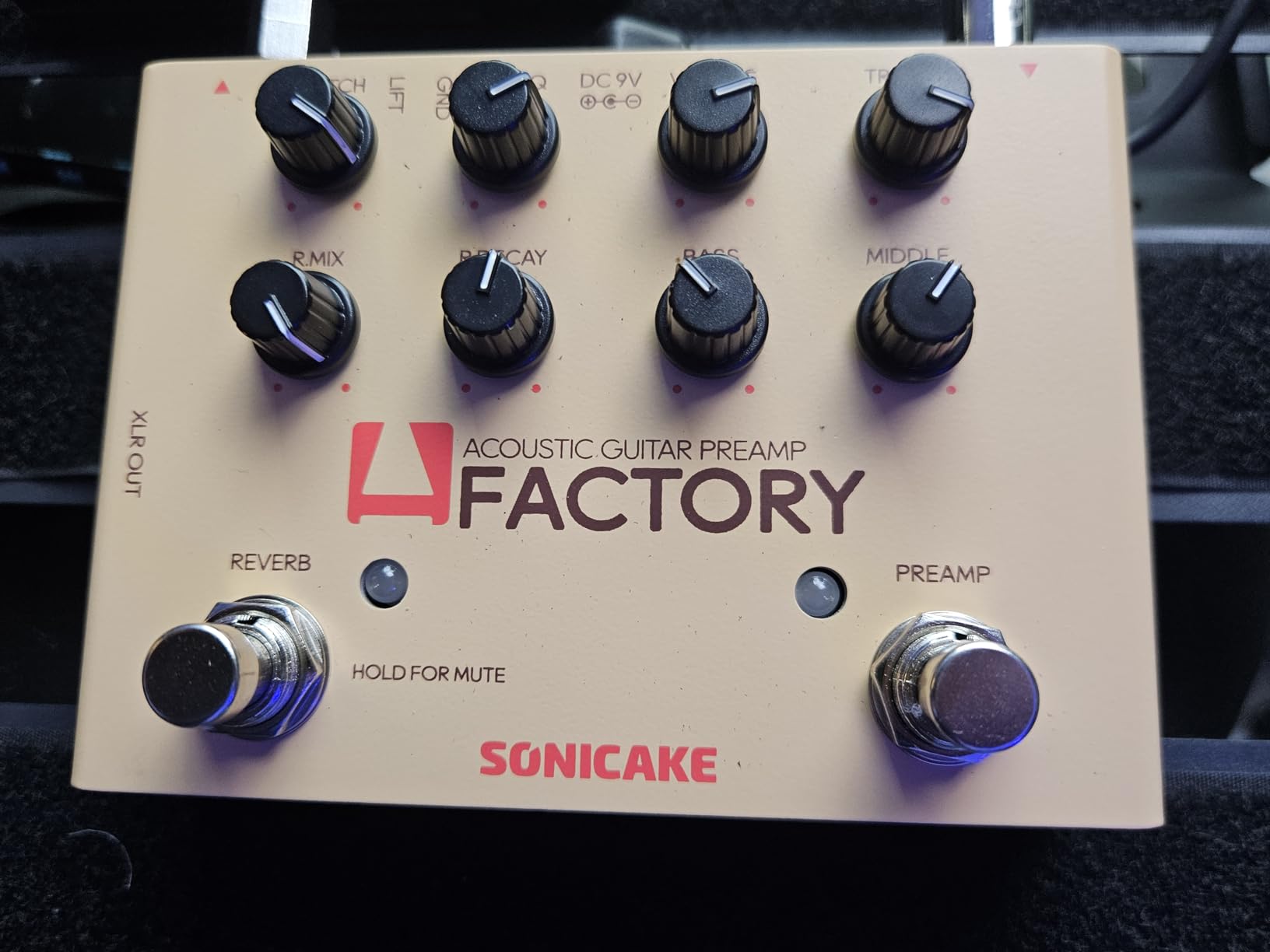 SONICAKE Delay Reverb 2 in 1 Guitar Effects Pedal Digital Levitate customer photo 1