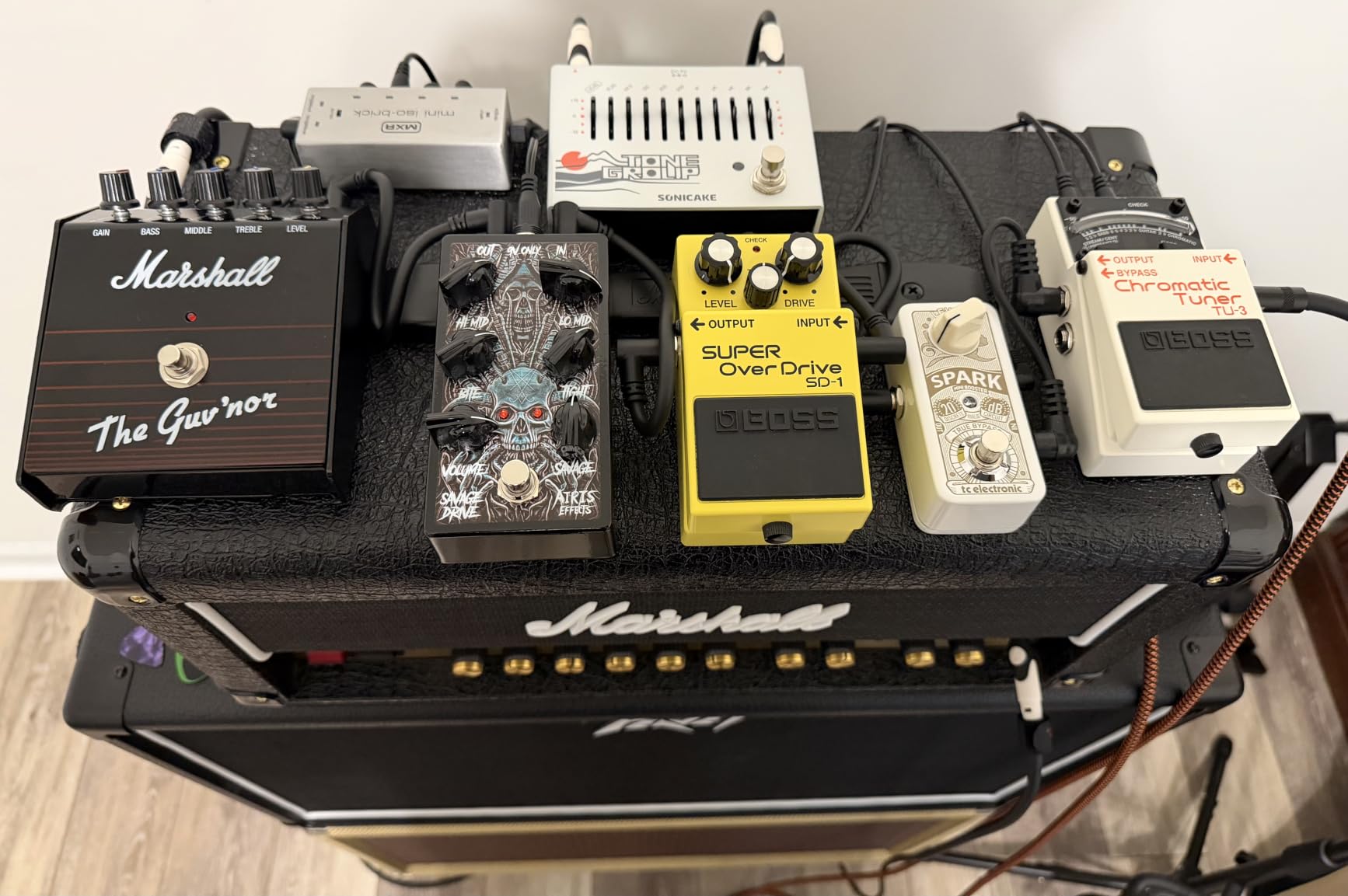 SONICAKE Delay Reverb 2 in 1 Guitar Effects Pedal Digital Levitate customer photo 2