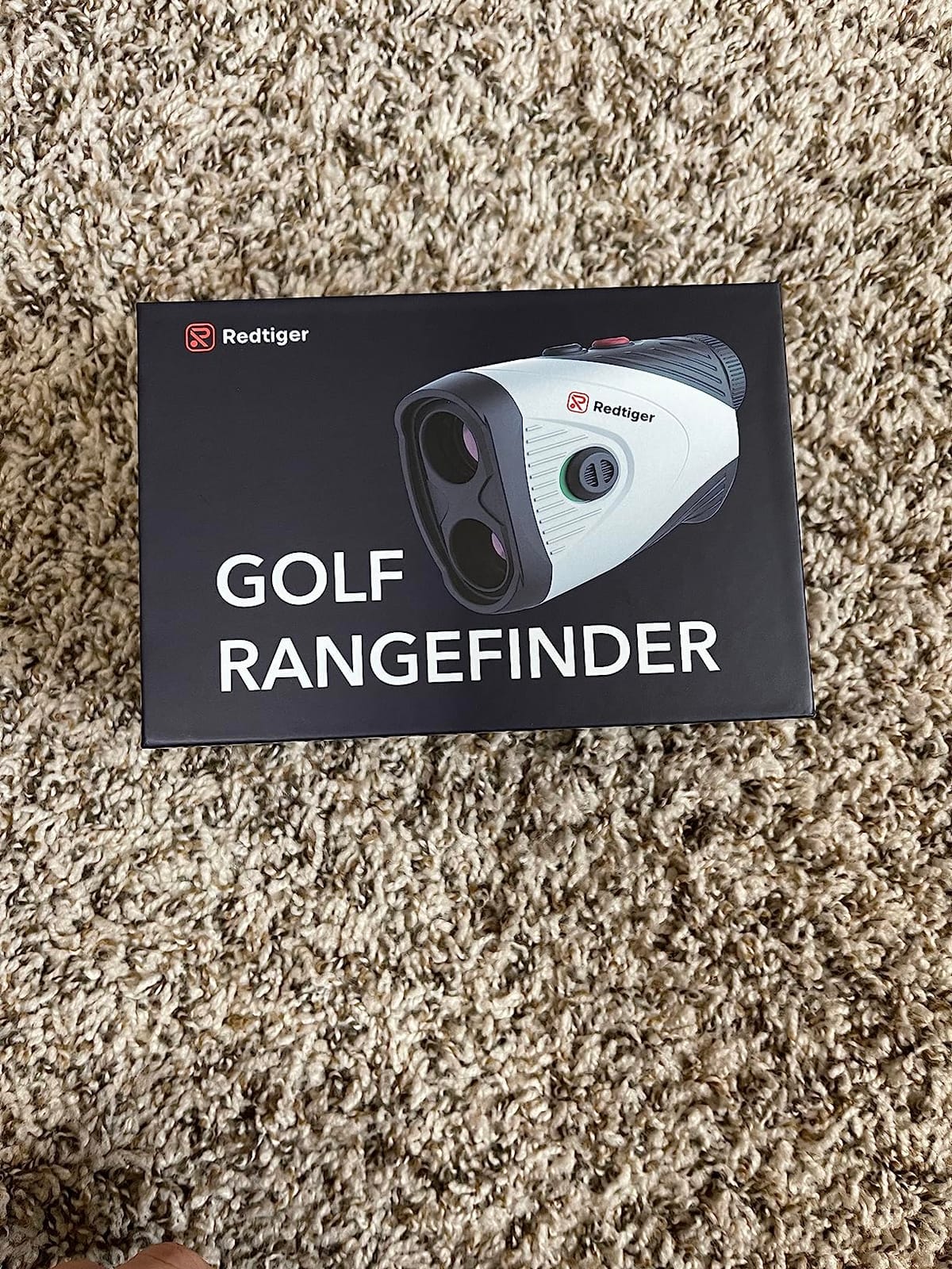 REDTIGER Golf Rangefinder with Slope On/Off, 7X Magnification 1200 Yards | Flag Pole Lock with Vibration, IP54 Water Resistant, Rechargeable, Magnetic Suction, GolfVue Series 1, White customer photo 1
