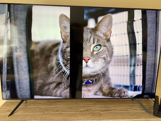 SAMSUNG 85-Inch Class Crystal UHD CU7000 Series PurColor, Object Tracking Sound Lite, Q-Symphony, 4K Upscaling, HDR, Gaming Hub, Smart TV with Alexa Built-in (UN85CU7000, 2023 Model) customer photo 1