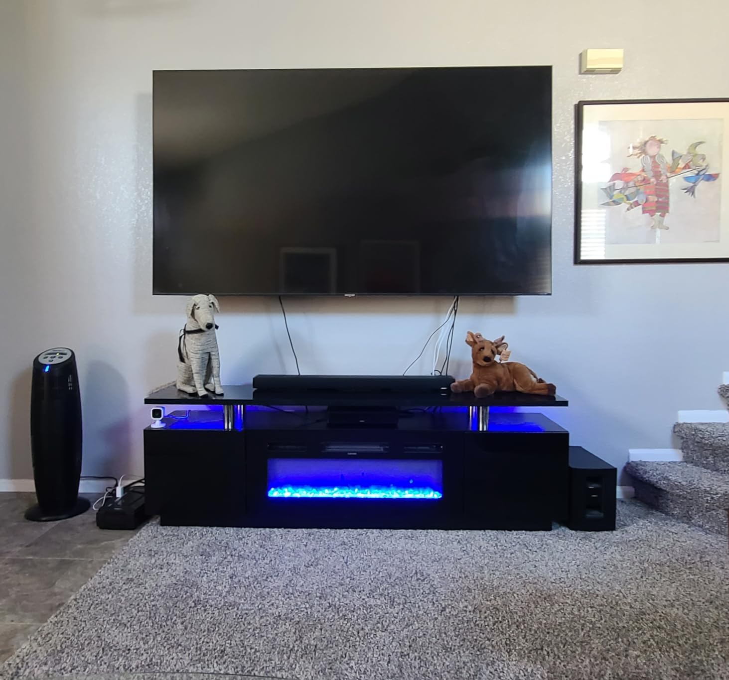 SAMSUNG 85-Inch Class Crystal UHD CU7000 Series PurColor, Object Tracking Sound Lite, Q-Symphony, 4K Upscaling, HDR, Gaming Hub, Smart TV with Alexa Built-in (UN85CU7000, 2023 Model) customer photo 2