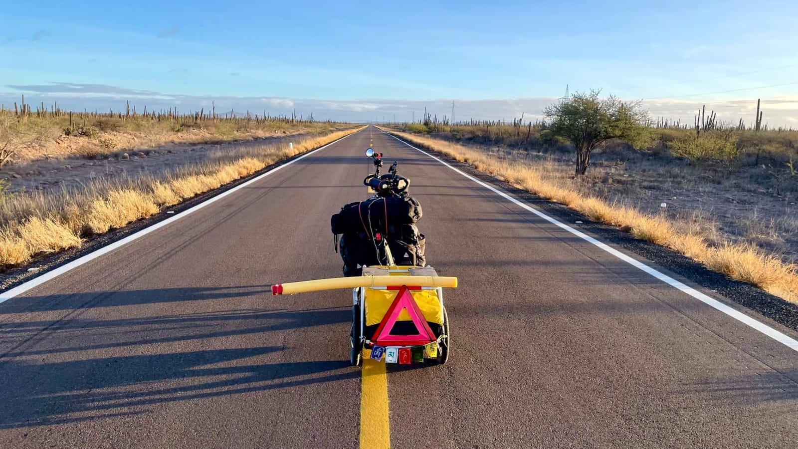 Burley Nomad | Touring Cargo Bike Trailer with Water-Resistant Cover, Large Storage Capacity & 100 lb Load Rating customer photo 2