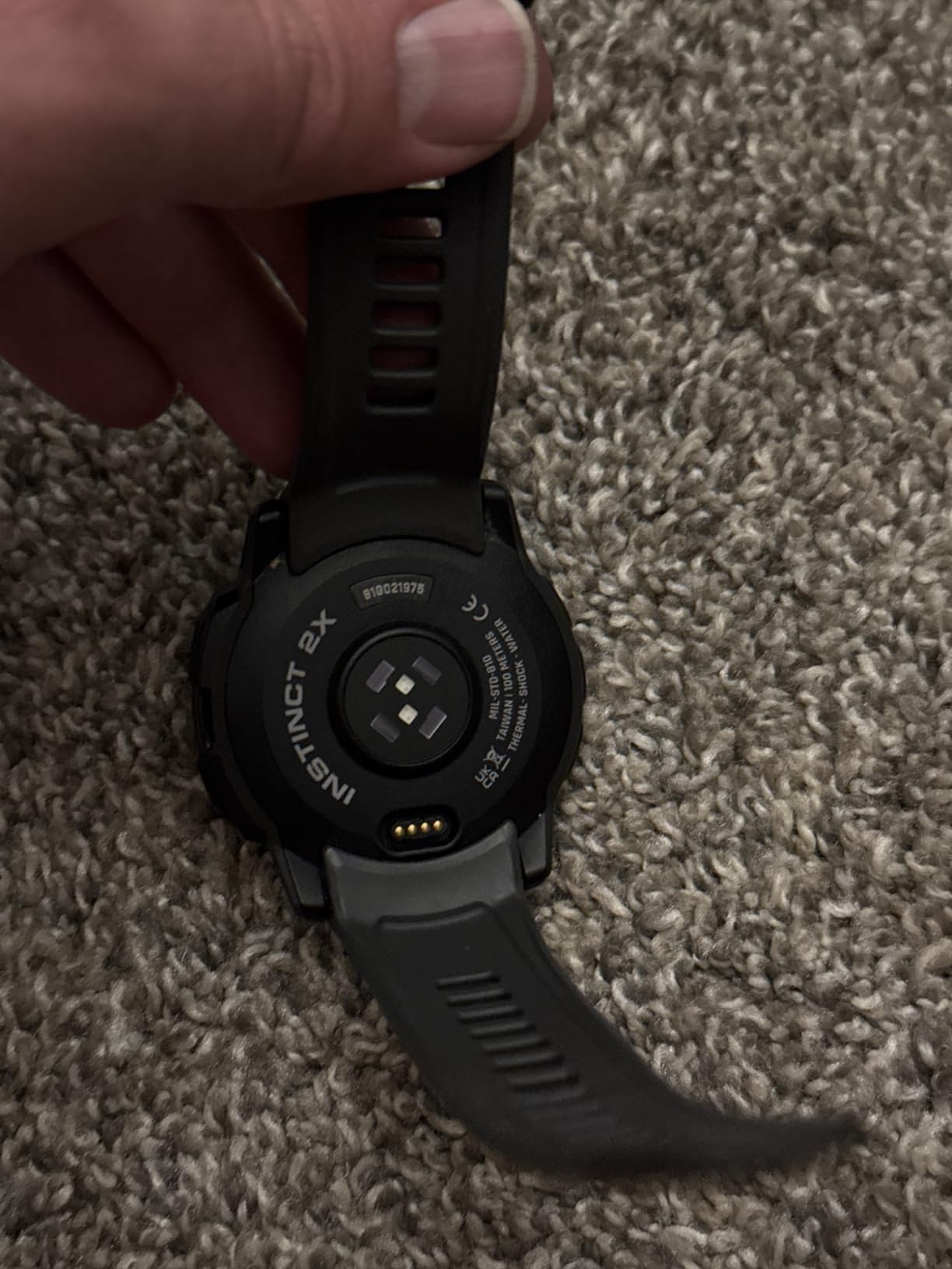 Garmin Instinct 2X Solar Tactical, Rugged Outdoor Smartwatch, 50mm, Black | Solar Charged, Built-In Flashlight, Multi-Band Frequency Support, ABC Sensors, Tracback Routing, Reference Points customer photo 2