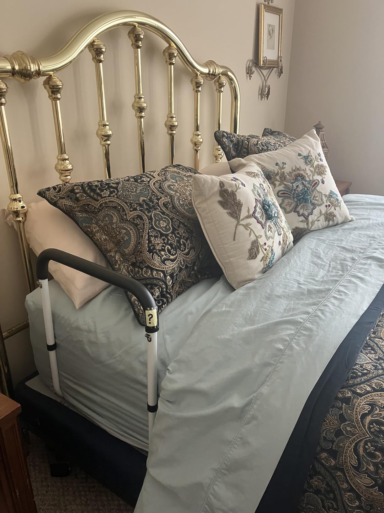 KingPavonini Bed Rails for Elderly Adults Safety, 380 LBS, Model BM03-1 | ASTM Approved, 2026 Upgraded Adjustable Bed Cane, Non-Slip Ergonomic Handle & Storage Bag, Tool-Free Bed Railings for Seniors customer photo 1