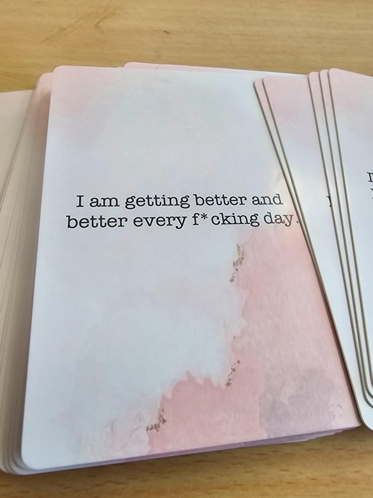 shoprotik Badass Affirmation Cards - Daily Motivational and Inspirational Cards for Women customer photo 2