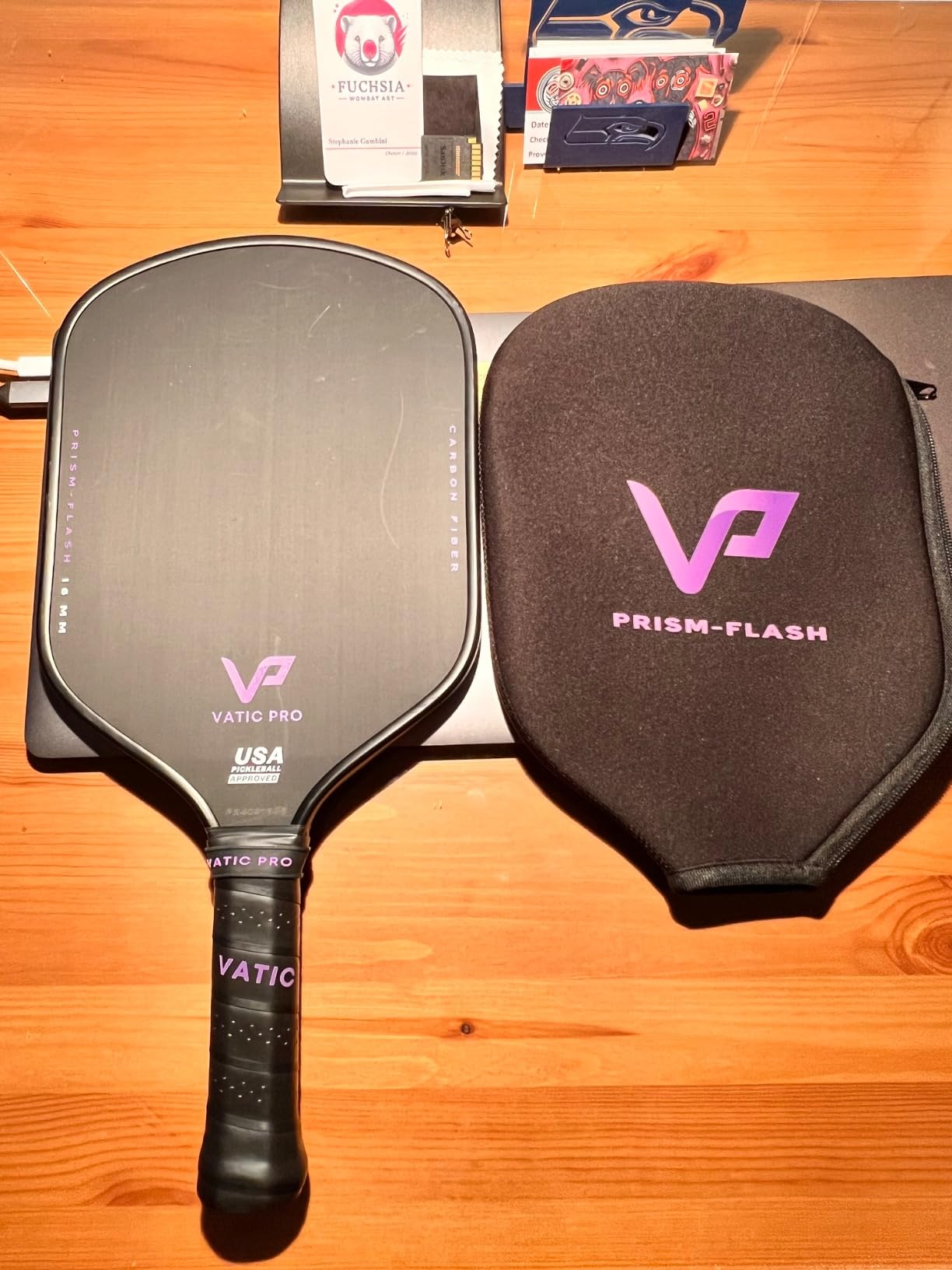 Vatic Pro Prism Carbon Fiber 16mm - Foam Injected Walls - Includes Paddle Cover customer photo 2