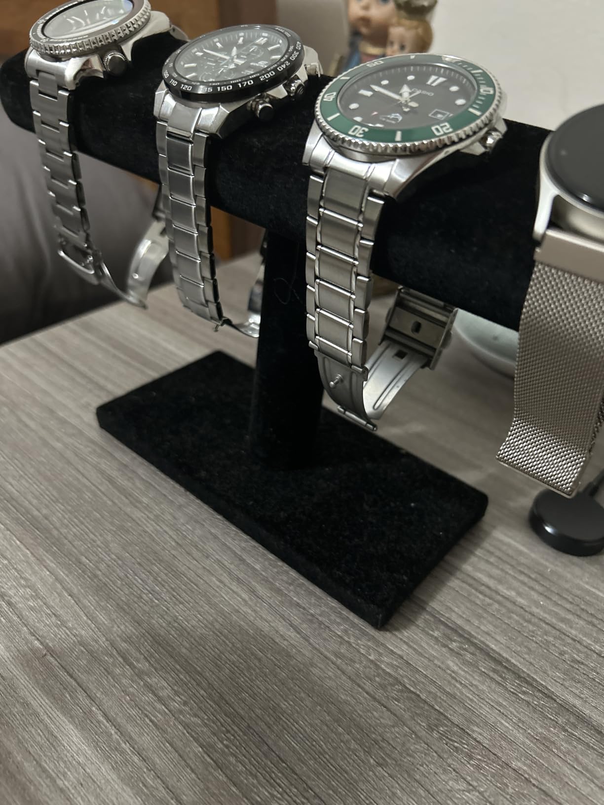 Byken Watch Bracelet Holder,Jewelry Display Stand for Selling (Black) customer photo 2