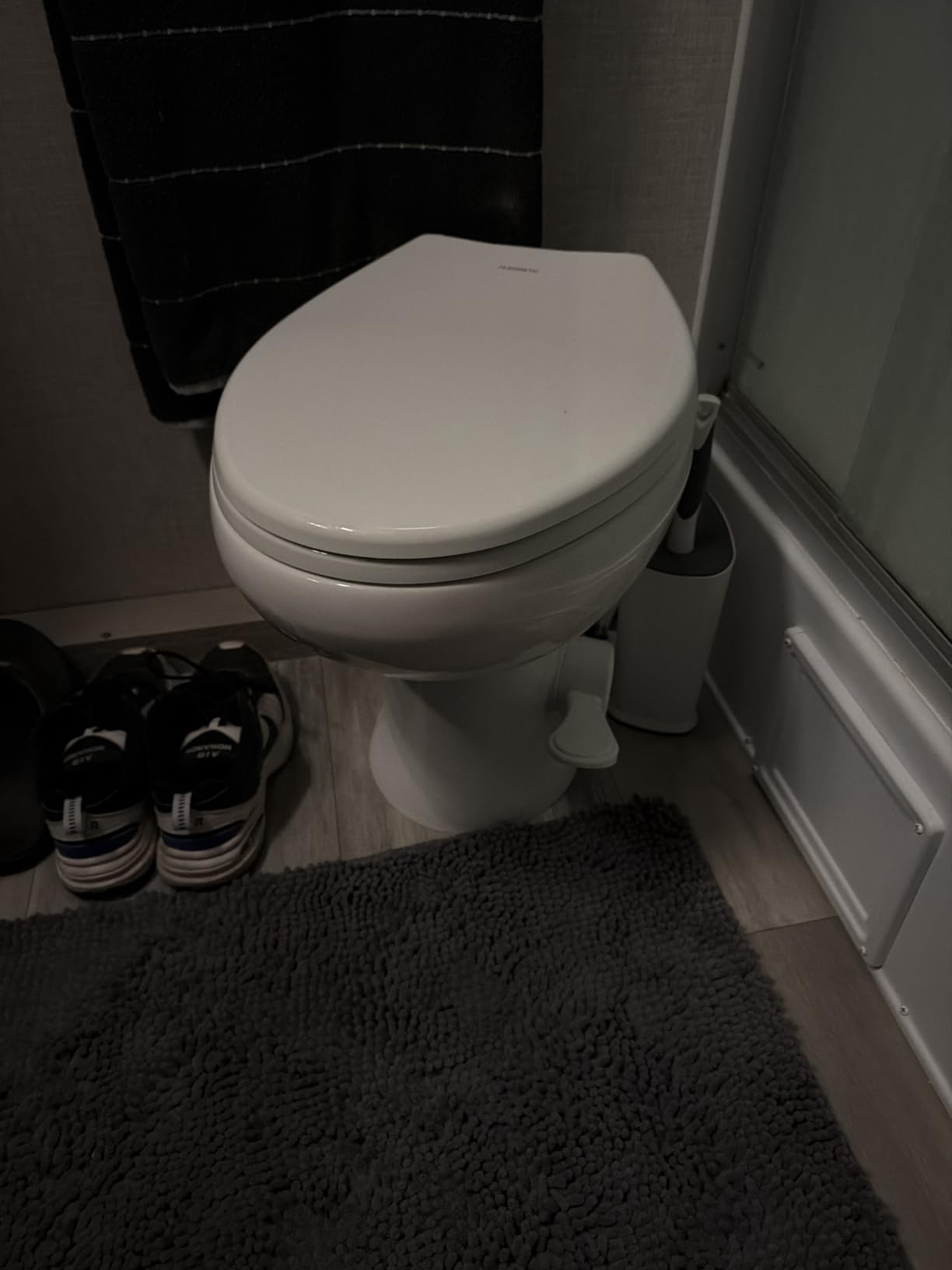 Dometic Model 420 Platinum RV Toilet - Elongated Porcelain Bowl | Universal Fit & 2-Bolt Mount, 18
