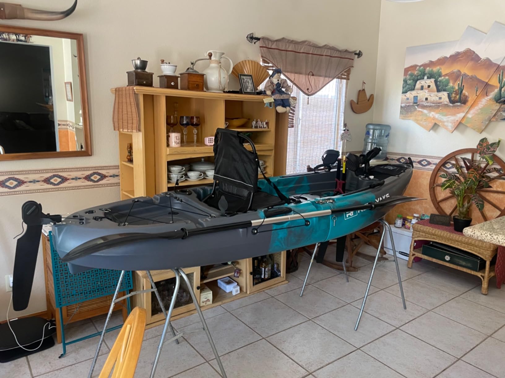 Reel Yaks Raptor Modular Fishing Kayak, 9.5ft customer photo 1