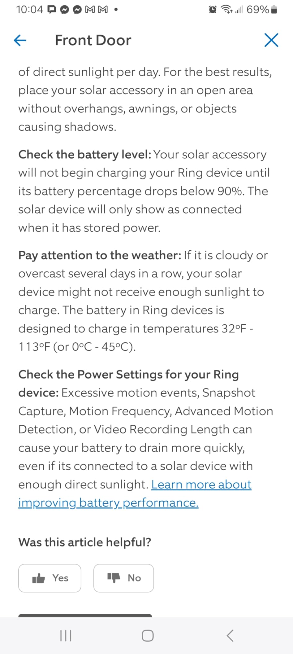 Ring Battery Doorbell, Home or business security with Head-to-Toe video, Live View with Two-Way Talk, and Motion Detection & Alerts, Venetian Bronze customer photo 2