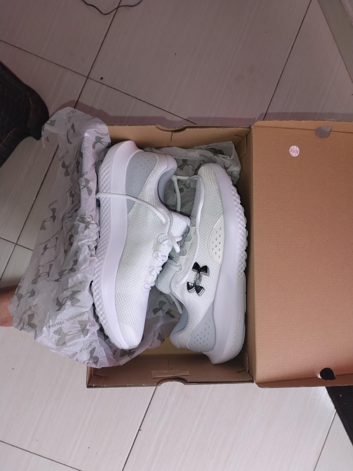 Under Armour Men's Charged Surge 4 Sneaker customer photo 2