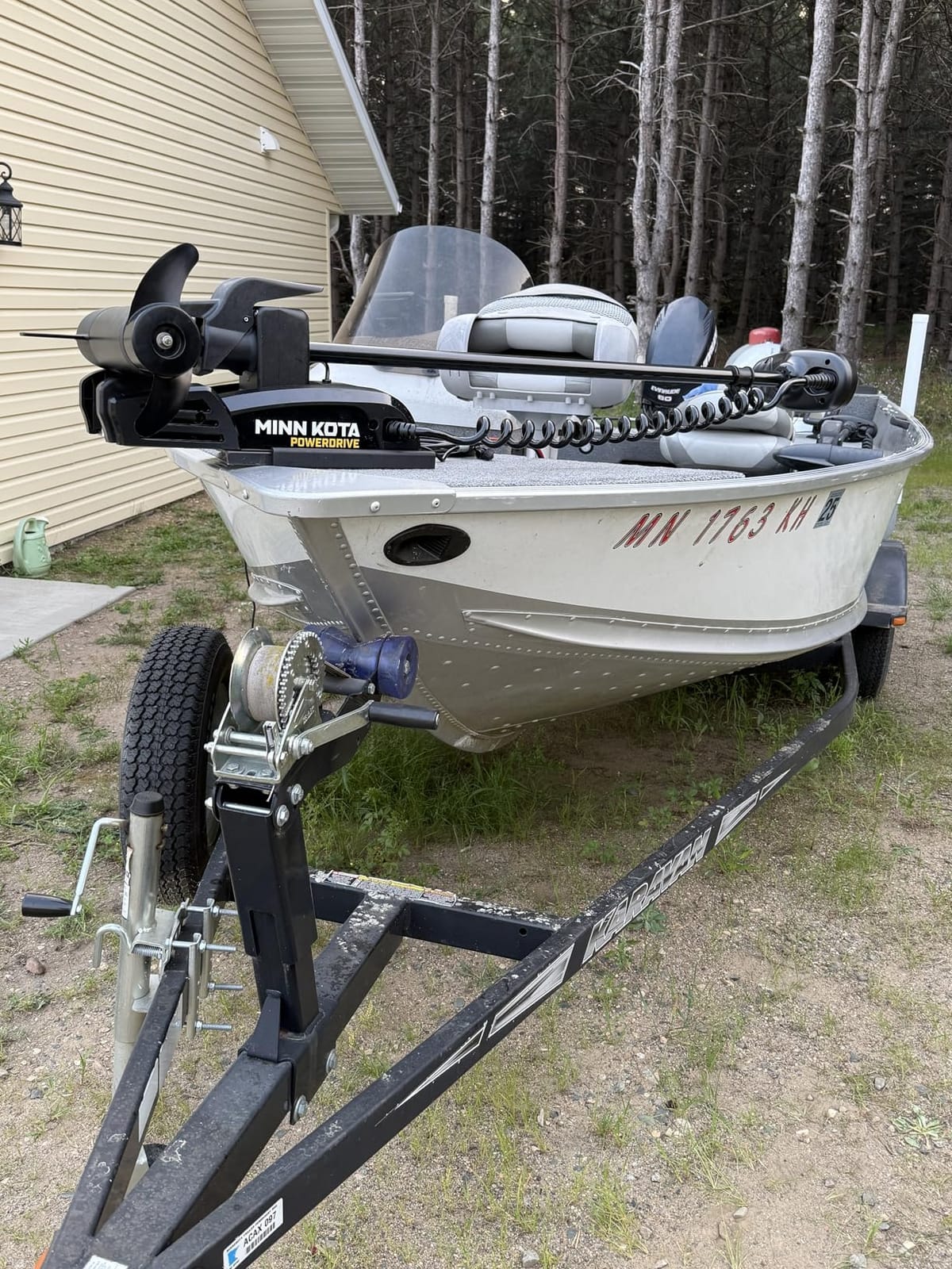 Minn Kota PowerDrive Bow-Mount Electric Trolling Motor - 45 Lb. Thrust, 48 In. Shaft, Freshwater customer photo 1
