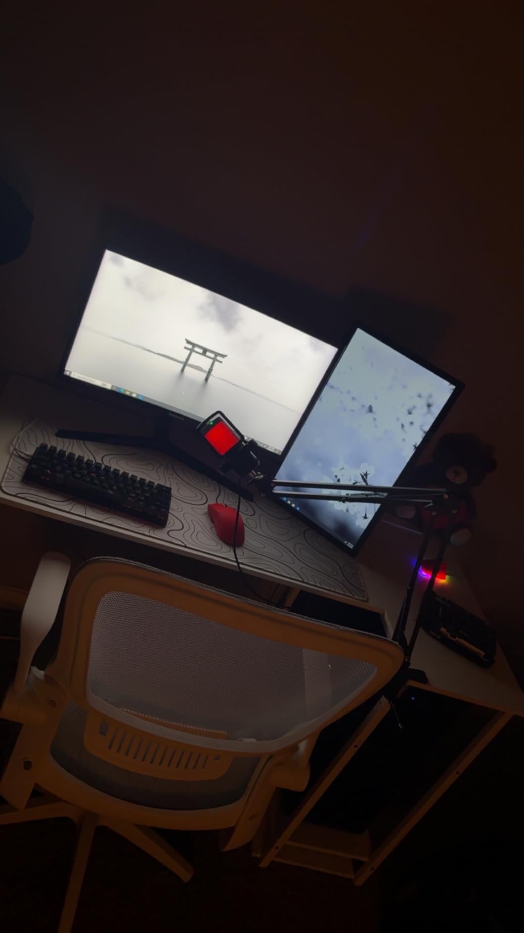 MAONO DGM20S Gaming Microphone for PC with Clear Voice & Noise Reduction | RGB Lighting, Tap-to-mute, Gain Control, Headphone Monitoring and Boom Arm for Discord Gaming, Streaming, Content Creation customer photo 2