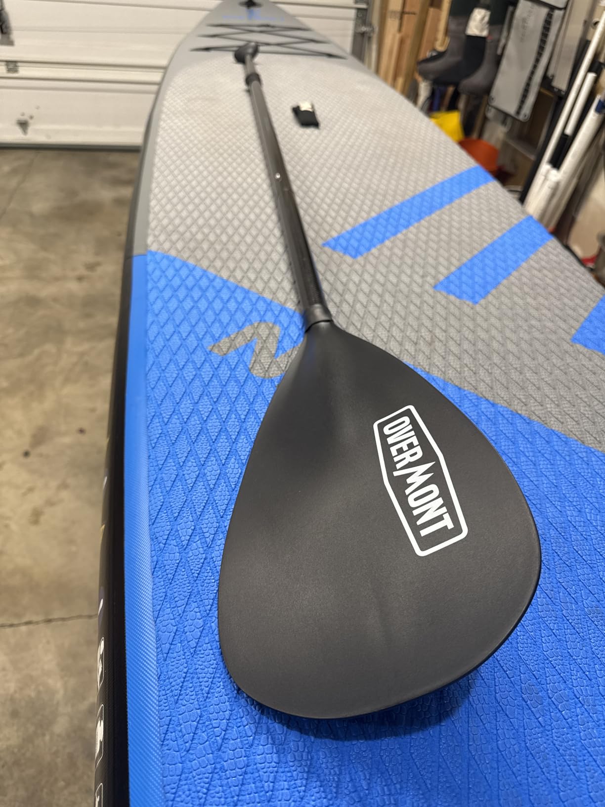 Overmont Carbon Fiber SUP Paddle, 3-Piece Adjustable 69