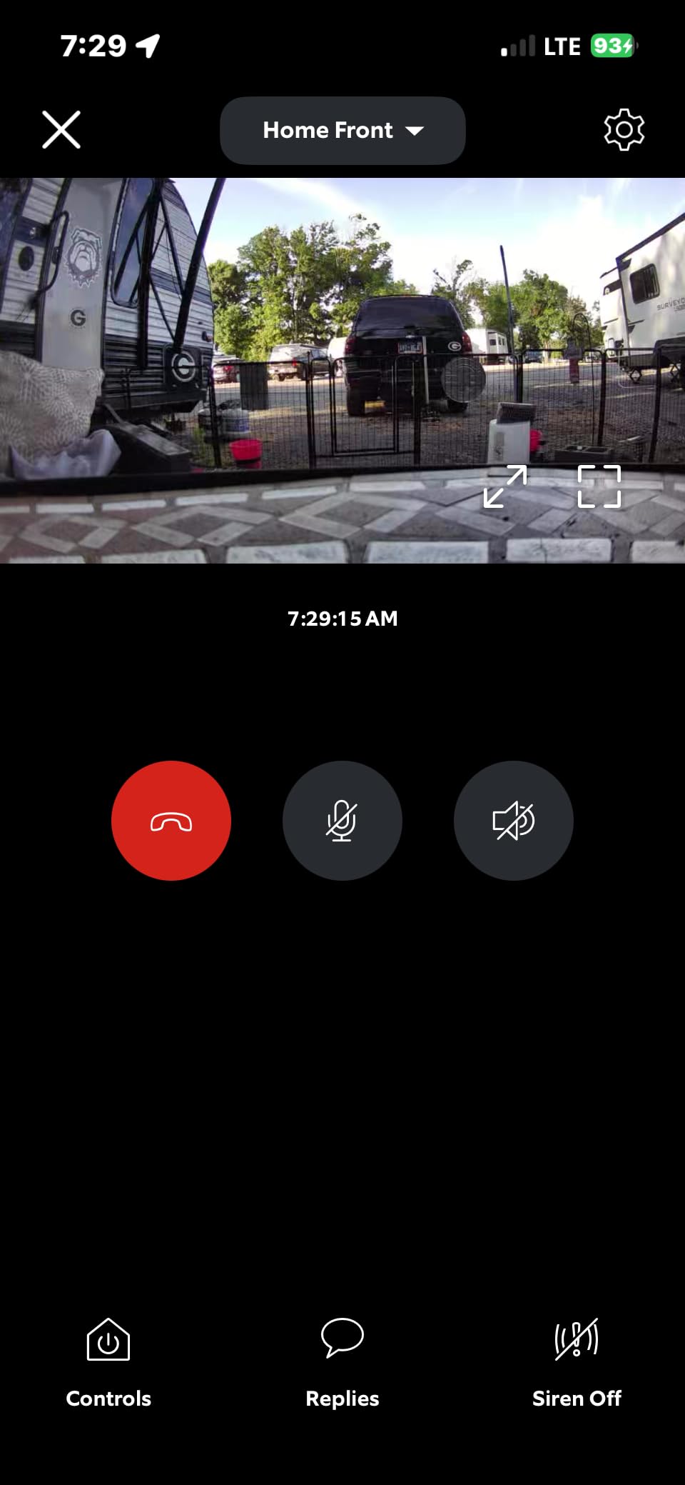 Ring Outdoor Cam (Stick Up Cam), Weather-resistant home or business HD security camera, Live View, Color Night Vision, Two-Way Talk, motion alerts, Works with Alexa, White customer photo 1