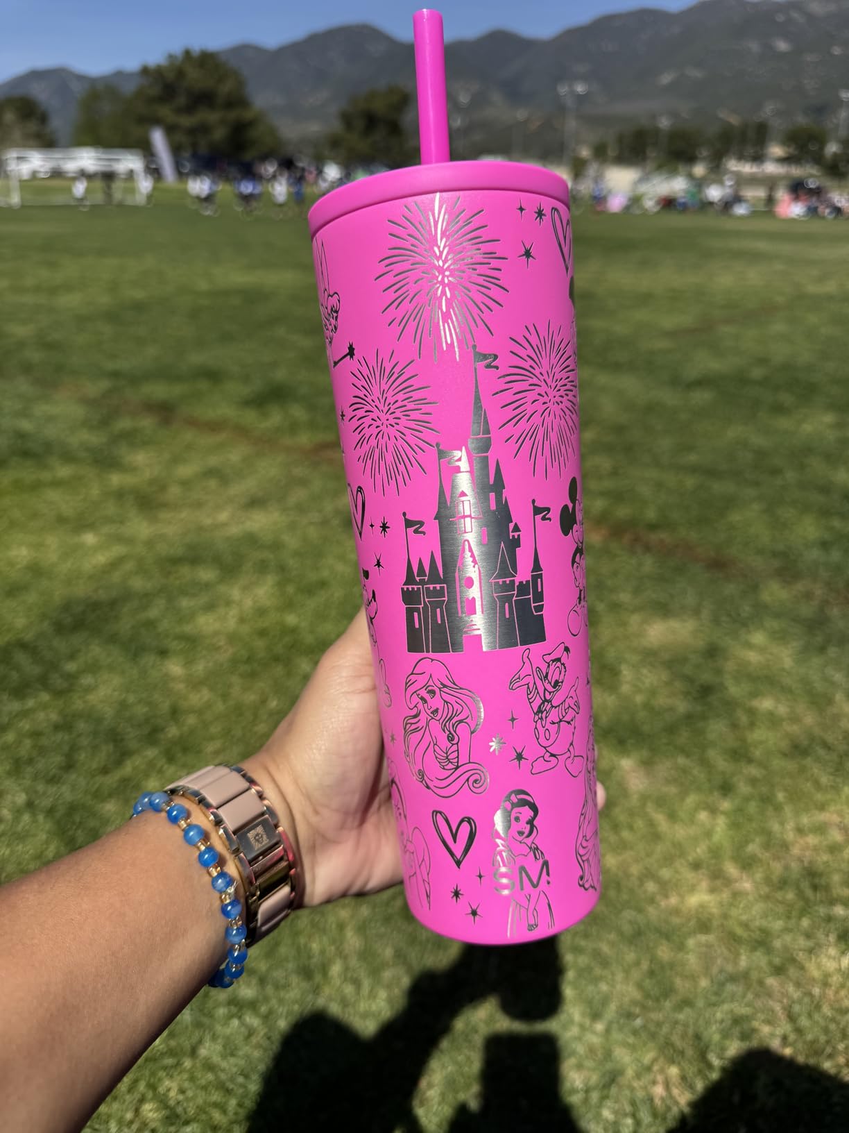 Simple Modern Iced Coffee Tumbler, Insulated 24oz, Reusable Stainless Steel Cup, Travel Mug with Straw, Cupholder Friendly customer photo 1