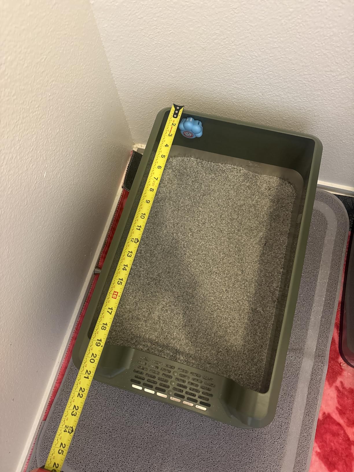 Stainless Steel Cat Litter Box, XL High Sided Open Top Litter Pan, Extra Large Litter Box for Big Cats customer photo 1