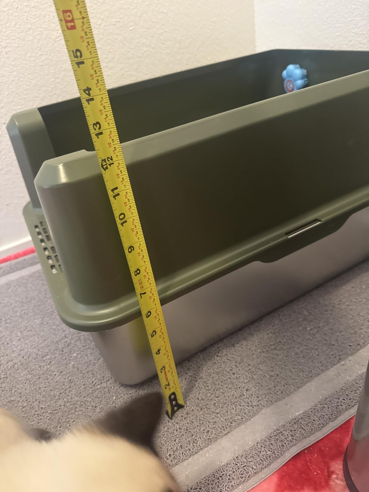 Stainless Steel Cat Litter Box, XL High Sided Open Top Litter Pan, Extra Large Litter Box for Big Cats customer photo 2