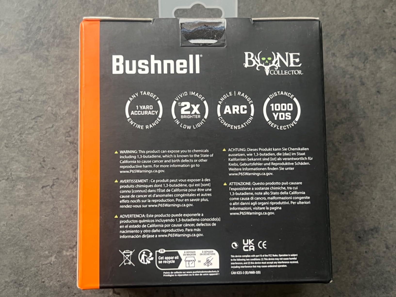 Bushnell BoneCollector 1000 Hunting Rangefinder customer photo 1