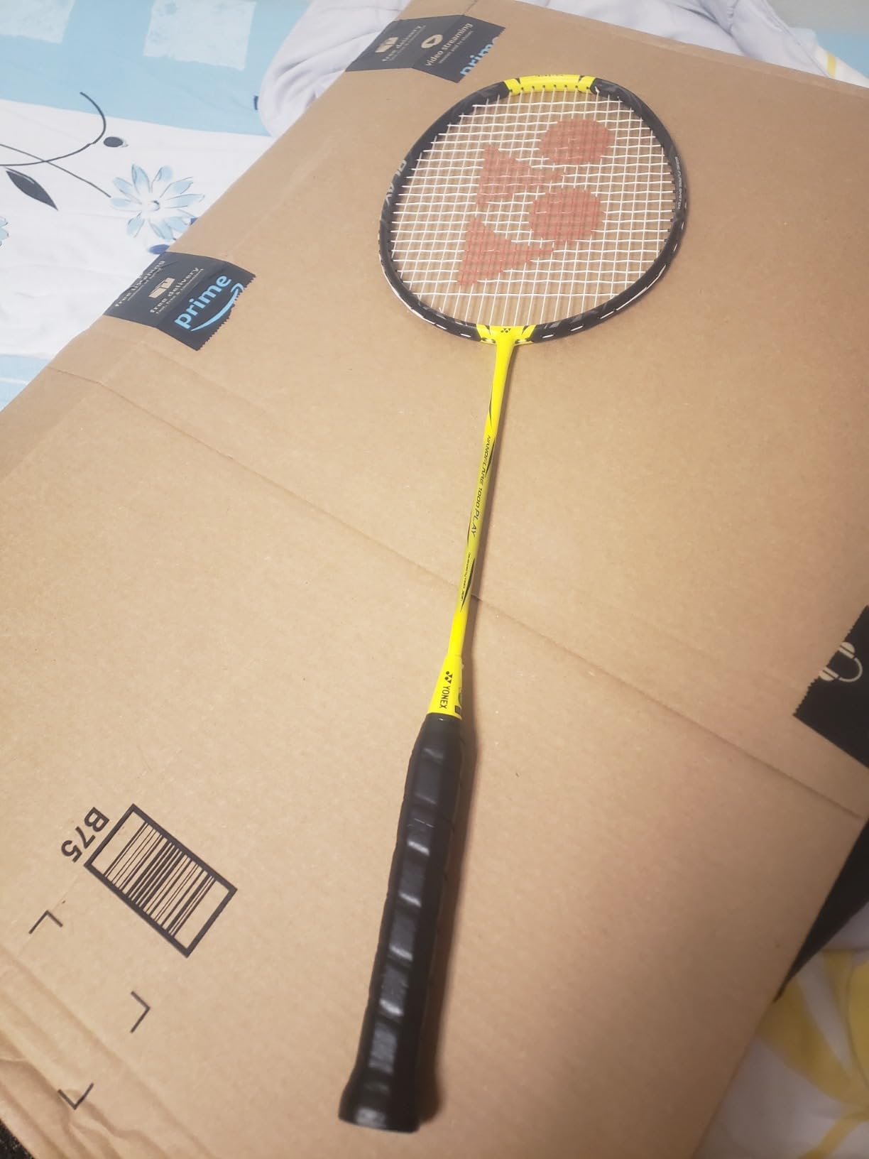Yonex NanoFlare 1000 Play Badminton Racquet (4UG5) - Prestrung customer photo 1