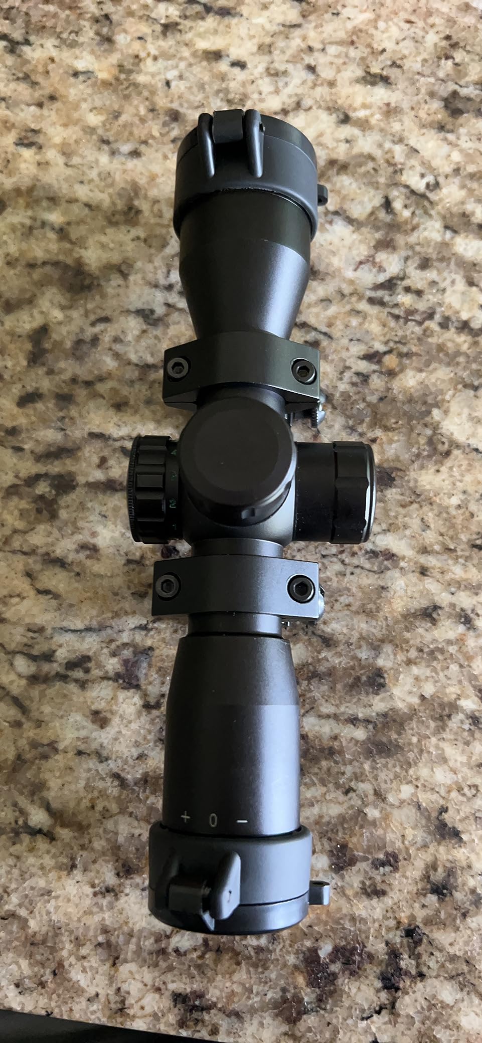 CVLIFE 4x32 Crossbow Scope, Red Green Illuminated Compact Crossbow Scopes for Hunting 20-100 Yards, Circles and Rangefinder Etched Glass Reticle Optic customer photo 1