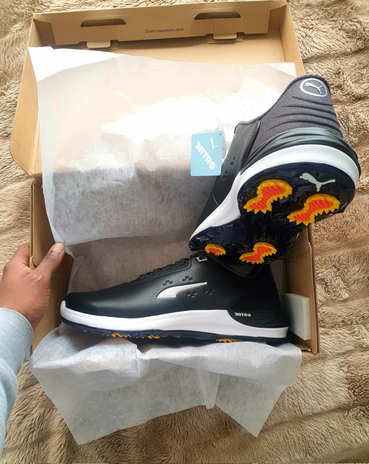 PUMA Men's PHANTOMCAT Nitro Golf Shoes customer photo 2