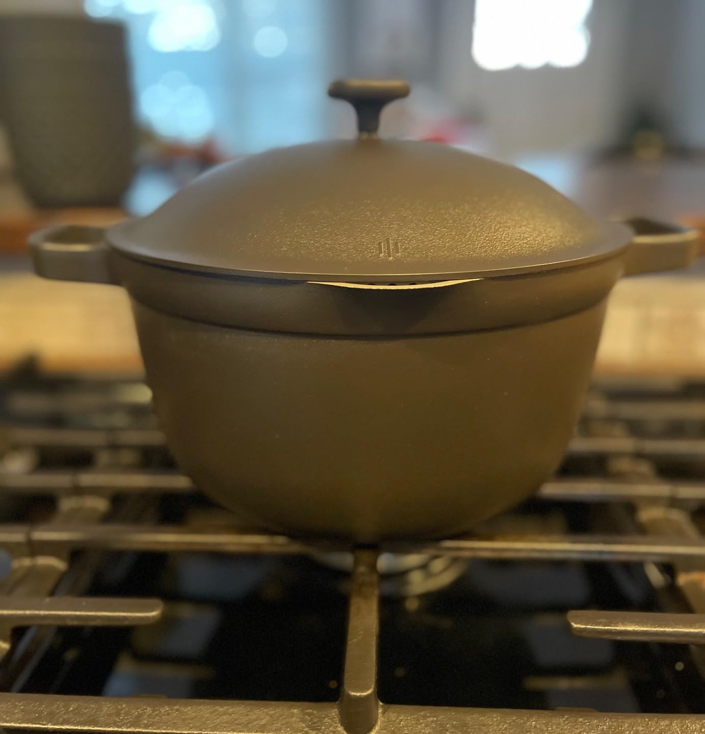 Perfect Pot, 5.5 Qt Nonstick Ceramic Pot & Dutch Oven with Lid | Patented 8-in-1 cooking pot; PFAS-free ceramic nonstick, spatula included, induction compatible, oven safe to 450°F customer photo 1