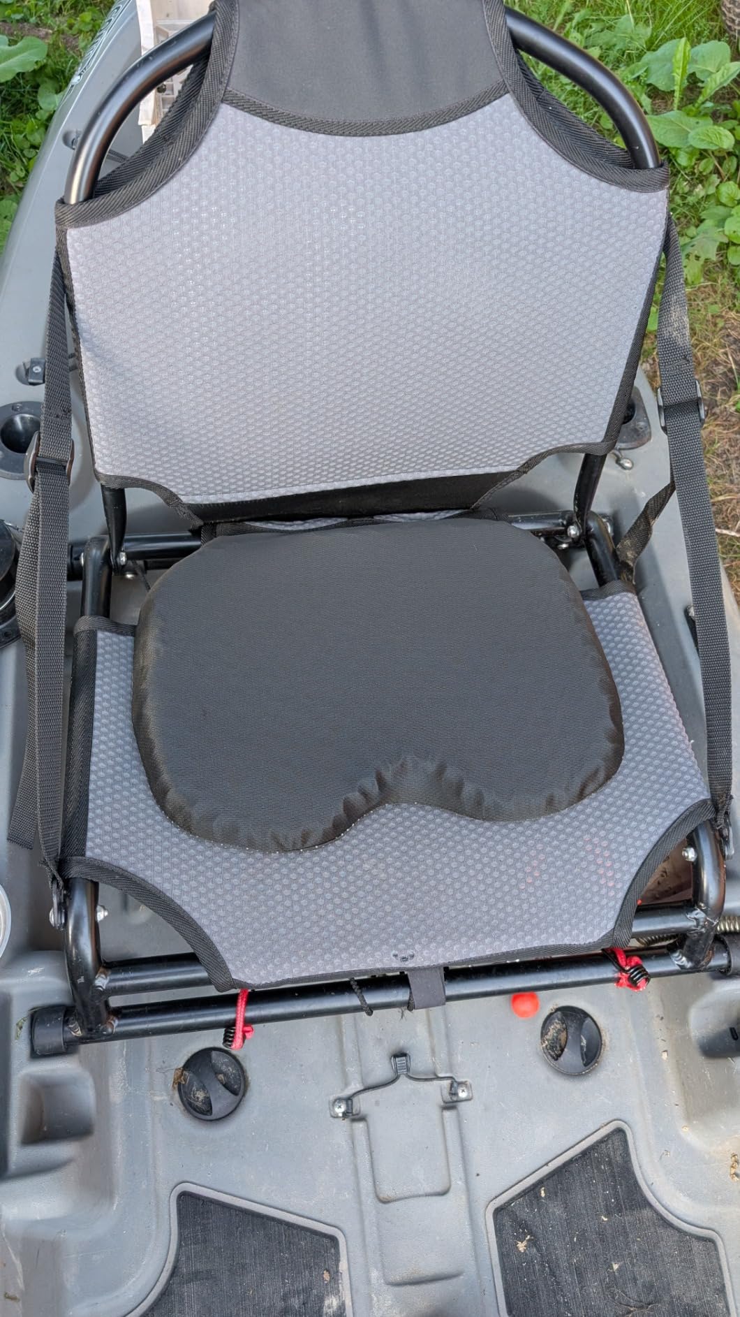 NEW-Vi Anti-Slip Kayak Seat Cushion - Waterproof Thicken Gel Boat Kayak Canoe Rowing Stadium Pad for Sit in Kayak Chair customer photo 2