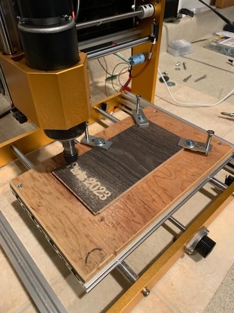 LUNYEE 3018 PRO MAX CNC Machine 500W All-Metal CNC Router Machine 3 Axis Limit Switches & Emergency-Stop with GRBL Offline Control for Cutting Wood Acrylic MDF Plastic, Working Area: 300 x 180 x 80mm customer photo 2