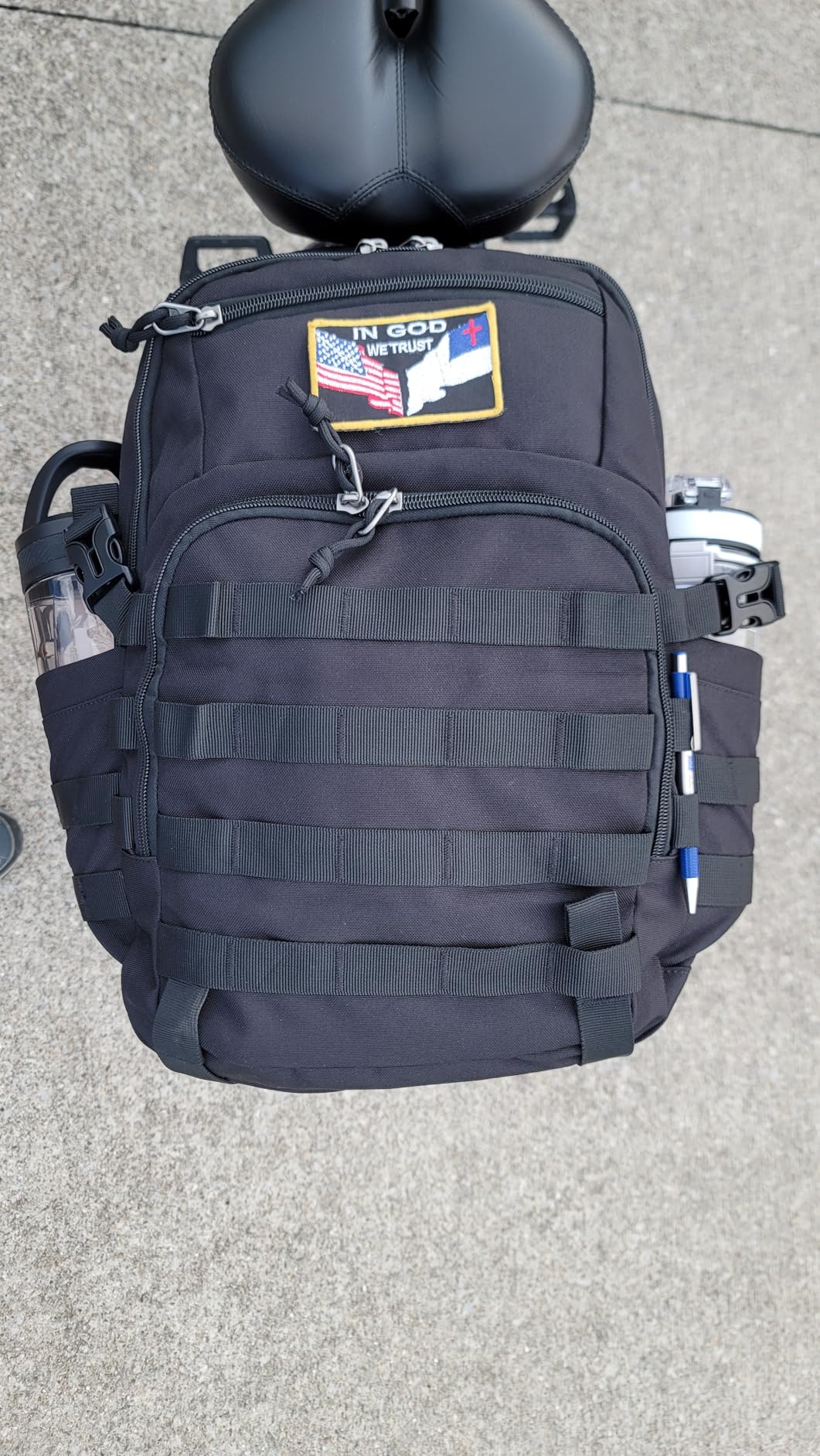 Wotony Military tactical backpack, backpack for men black small tactical assault bag customer photo 2