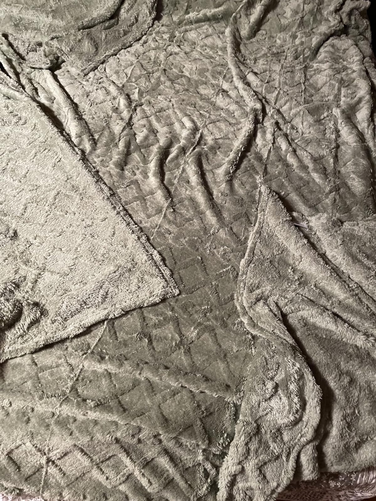 Aganear Fleece Throw Blanket for Couch, Fall Boho Blankets, 50x60 Khaki customer photo 2