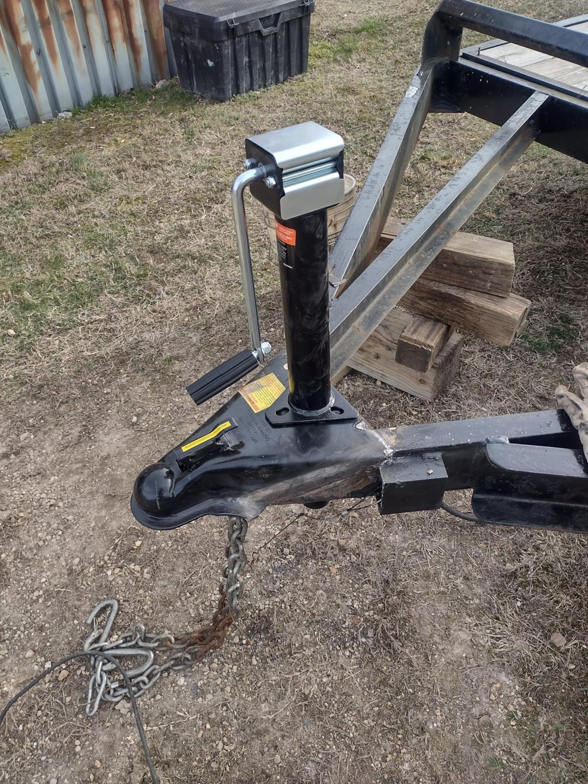 VEVOR 5000 lbs A-Frame Trailer Jack, 15