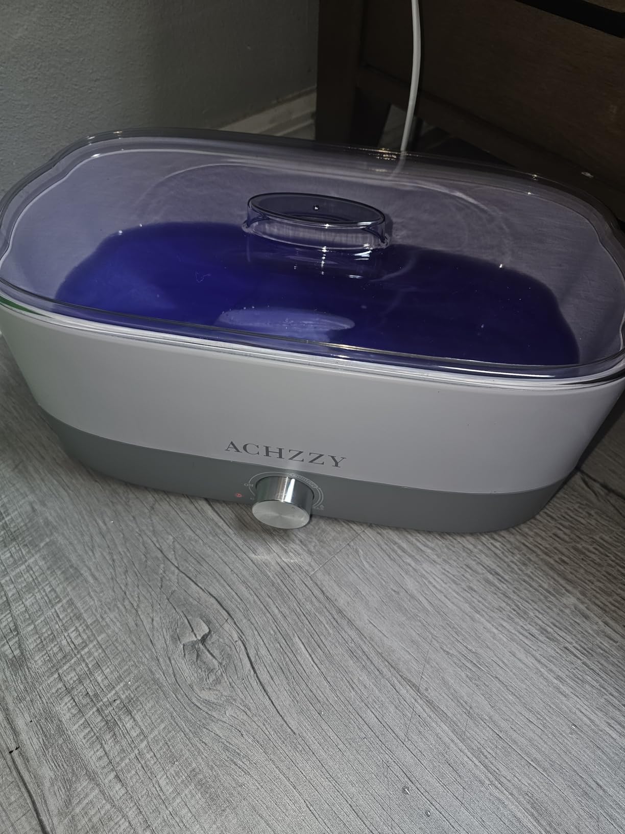 Achzzy Paraffin Wax Machine for Hands and Feet, 4000ml Paraffin Bath, Paraffin Wax Warmer with Refills, Nourishing and Moisturizing, Professional-Grade Spa Treatment for Soft and Smooth Skin customer photo 1