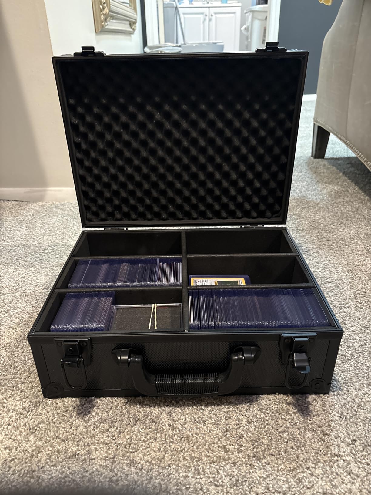 HZGXQN Toploader Storage Box for 3x4 35pt Rigid Card, Holds 600+ Toploaders customer photo 2
