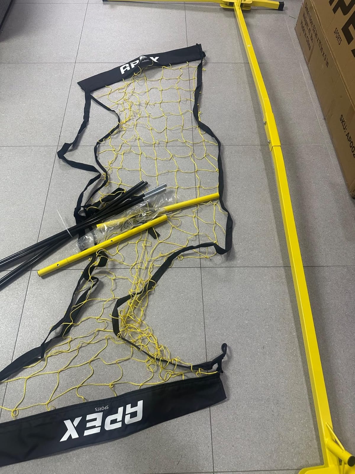 Apex Sports Volleyball Training Net Equipment System - Sturdy, Adjustable, and Portable | Improve Accuracy, Technique, and Skills | Ideal for Indoor/Outdoor Use | Easy Assembly & Storage customer photo 2