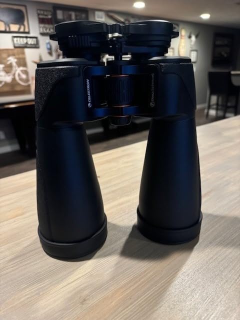 Celestron SkyMaster Pro ED 7x50 Binoculars for Wide Night-Sky Views | ED Glass for Sharp Views, XLT Fully Multi-Coated Optics, Waterproof & Fogproof, Rubber Armored, Wide 7.4° Field of View customer photo 2