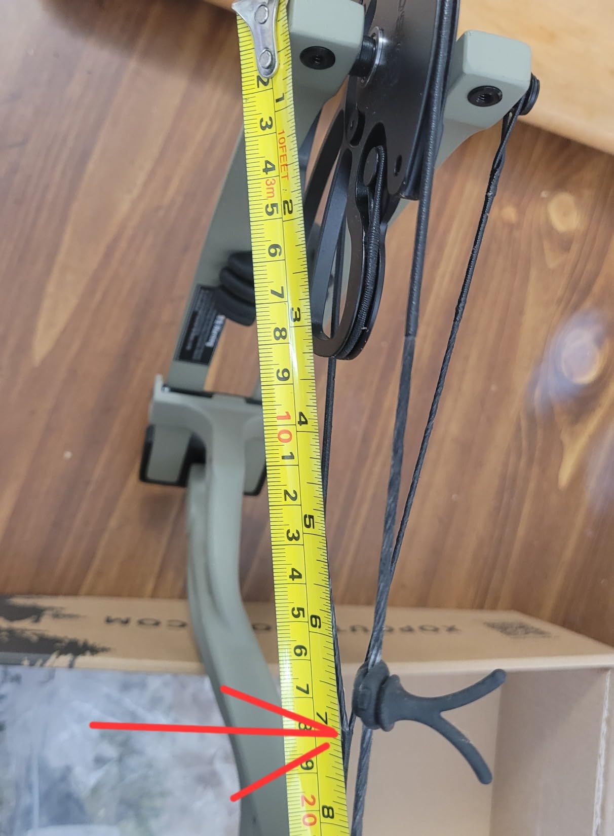 Sanlida Dragon X9 Ready to Hunt Compound Bow Kit for Adults, Archery Hunting Bow Package with 12 Carbon Arrows, Adjustable up to 70 lbs, No Bow Press Needed, Right Hand Only customer photo 1