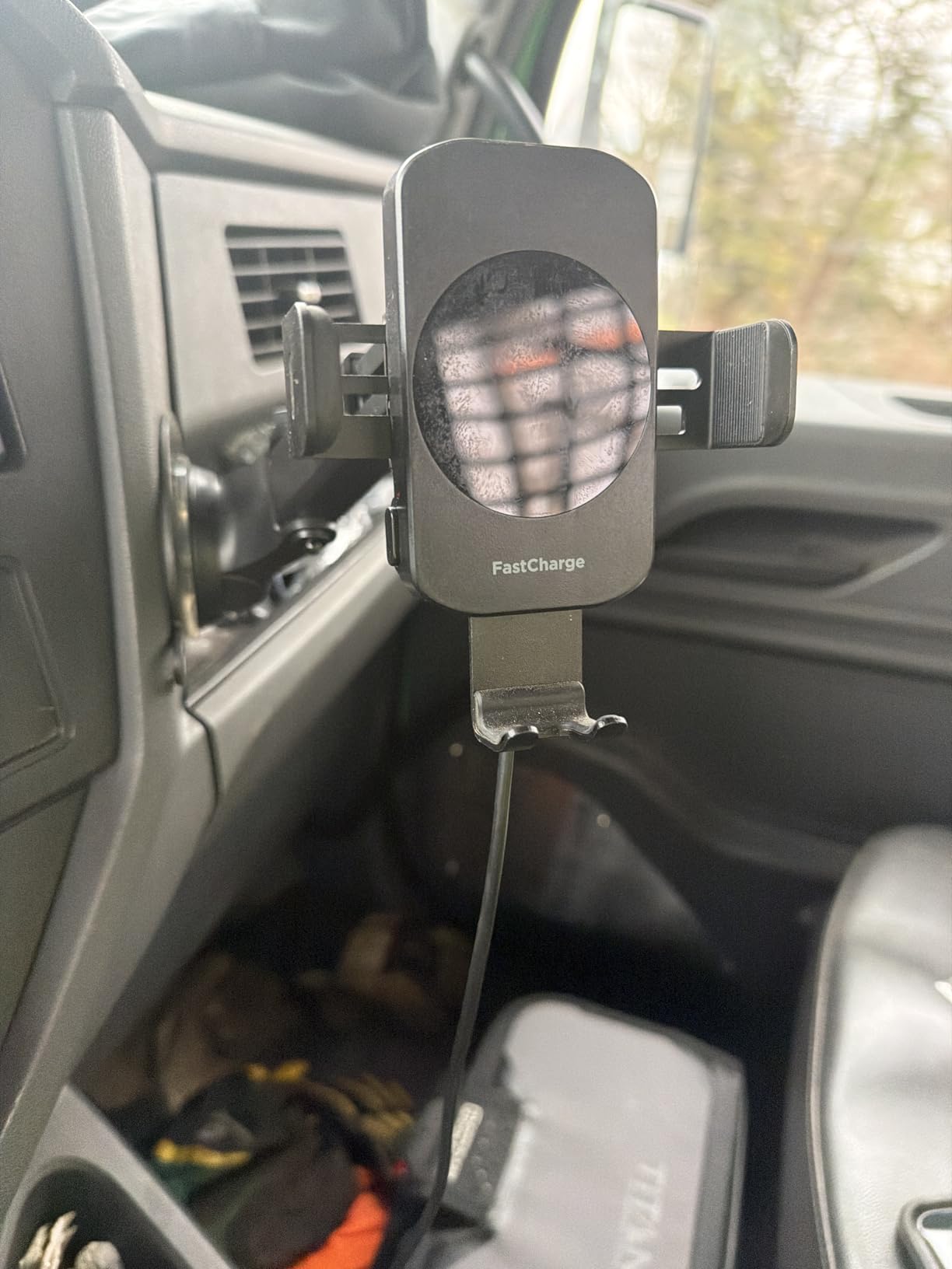 3-in-1 Wireless Car Charger Mount, 15W Fast Charging Auto-Clamping Phone Holder for iPhone 17 16 15 14, Samsung Galaxy S24 S23, Dashboard, Vent & Windshield Car Mount customer photo 1