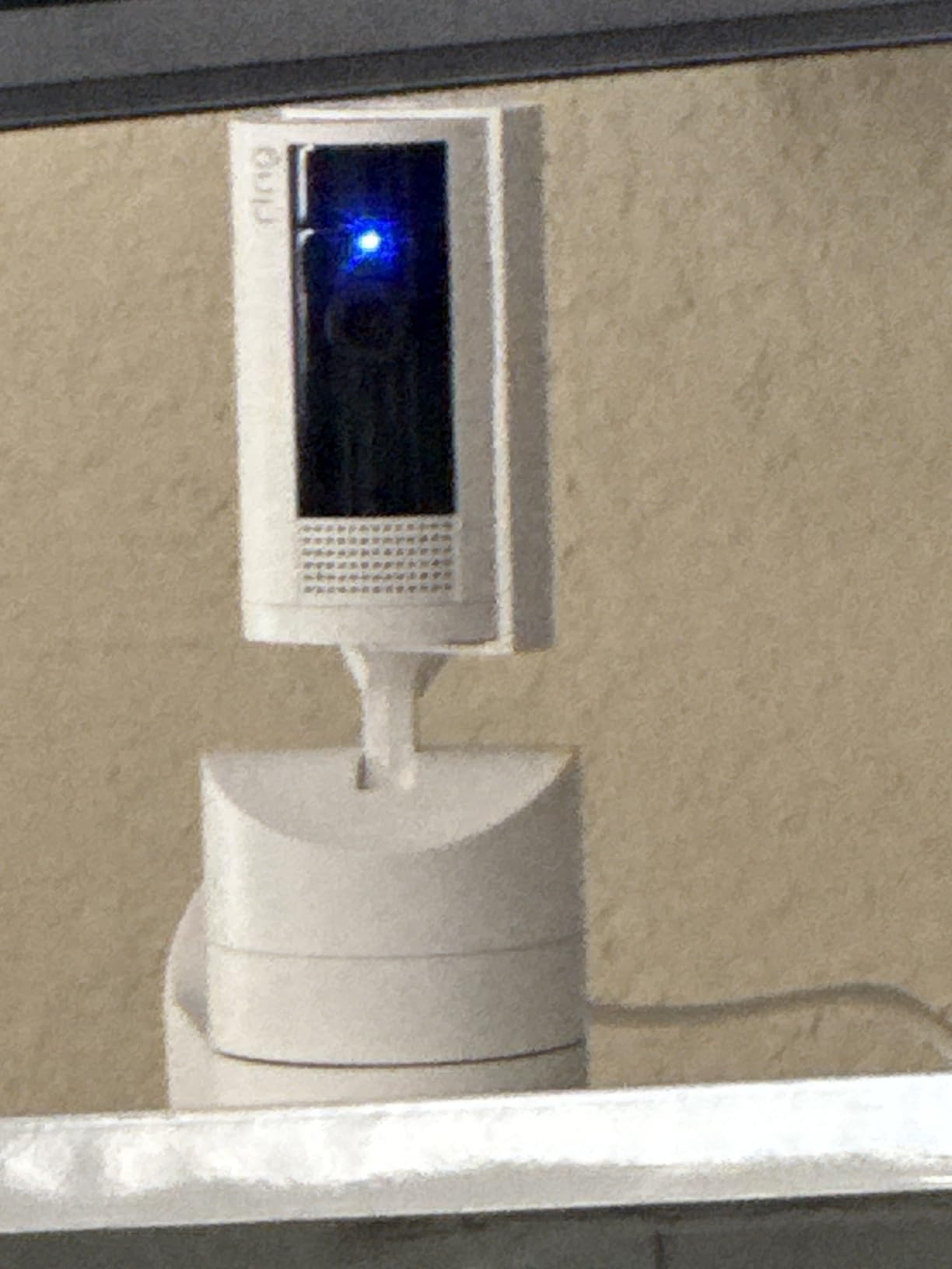 Ring Pan-Tilt Indoor Cam (newest model), See all around your home or business with 360 degree pan coverage, HD video, plus Two-Way Talk, White customer photo 1