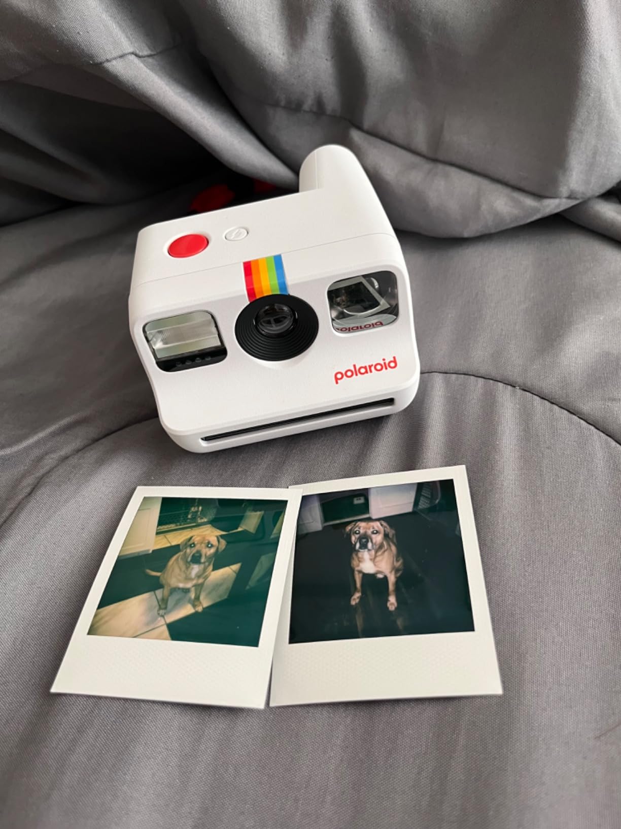 Polaroid Go Generation 2 - Mini Instant Camera + Film Bundle (16 Photos Included) - White (6282) | Polaroid Go Gen 2 Camera Plus Color Go Film, USB-C Cable, Wrist Strap, Guides customer photo 1