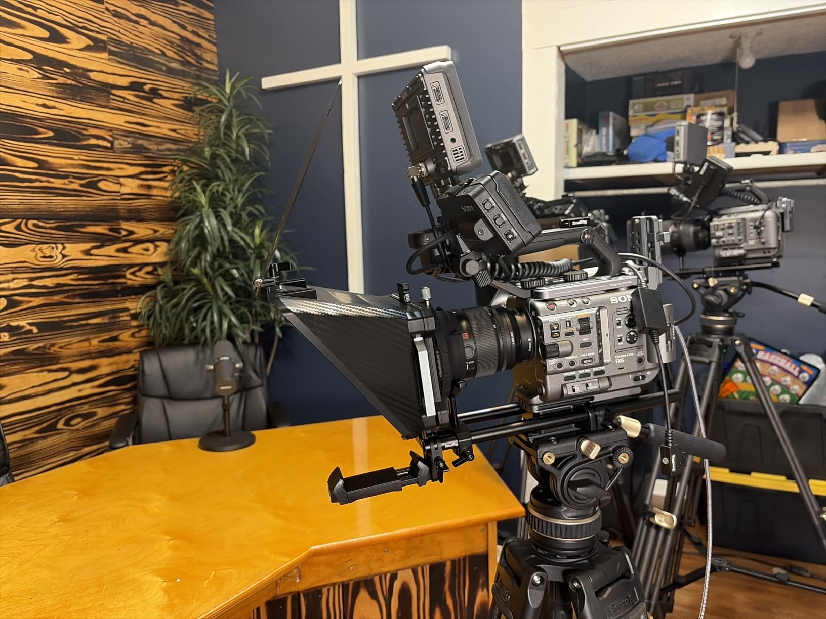 SMALLRIG Teleprompter for iPad Tablet up to 11 inch, NOT for Smartphone, SmallGoGo APP Supports PDF Picture Word TXT, Must Work with 15mm LWS Baseplate for Mirrorless DSLR Camcorder - 3646 customer photo 1