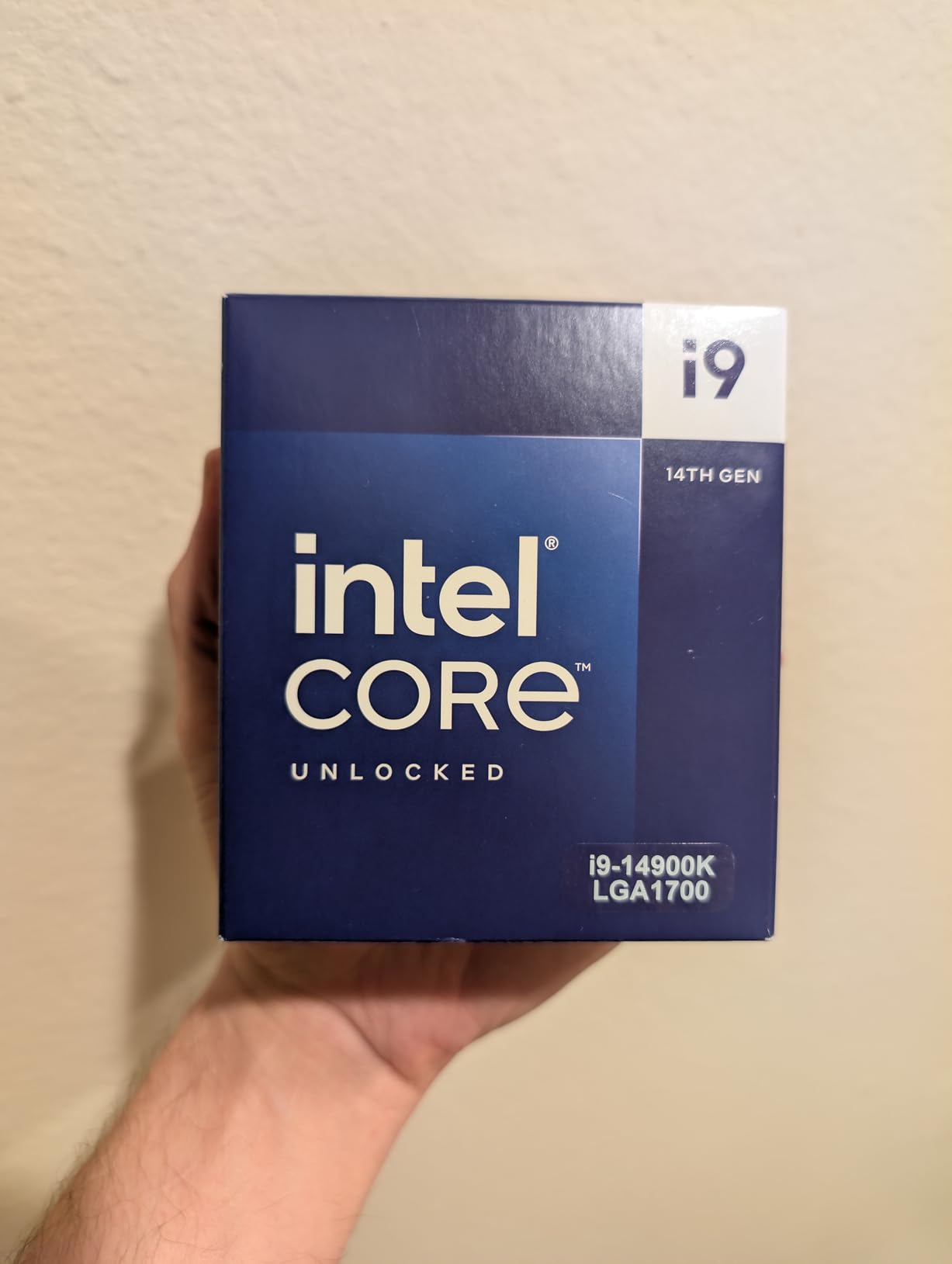 Intel Core i9-14900K Desktop Processor customer photo 1