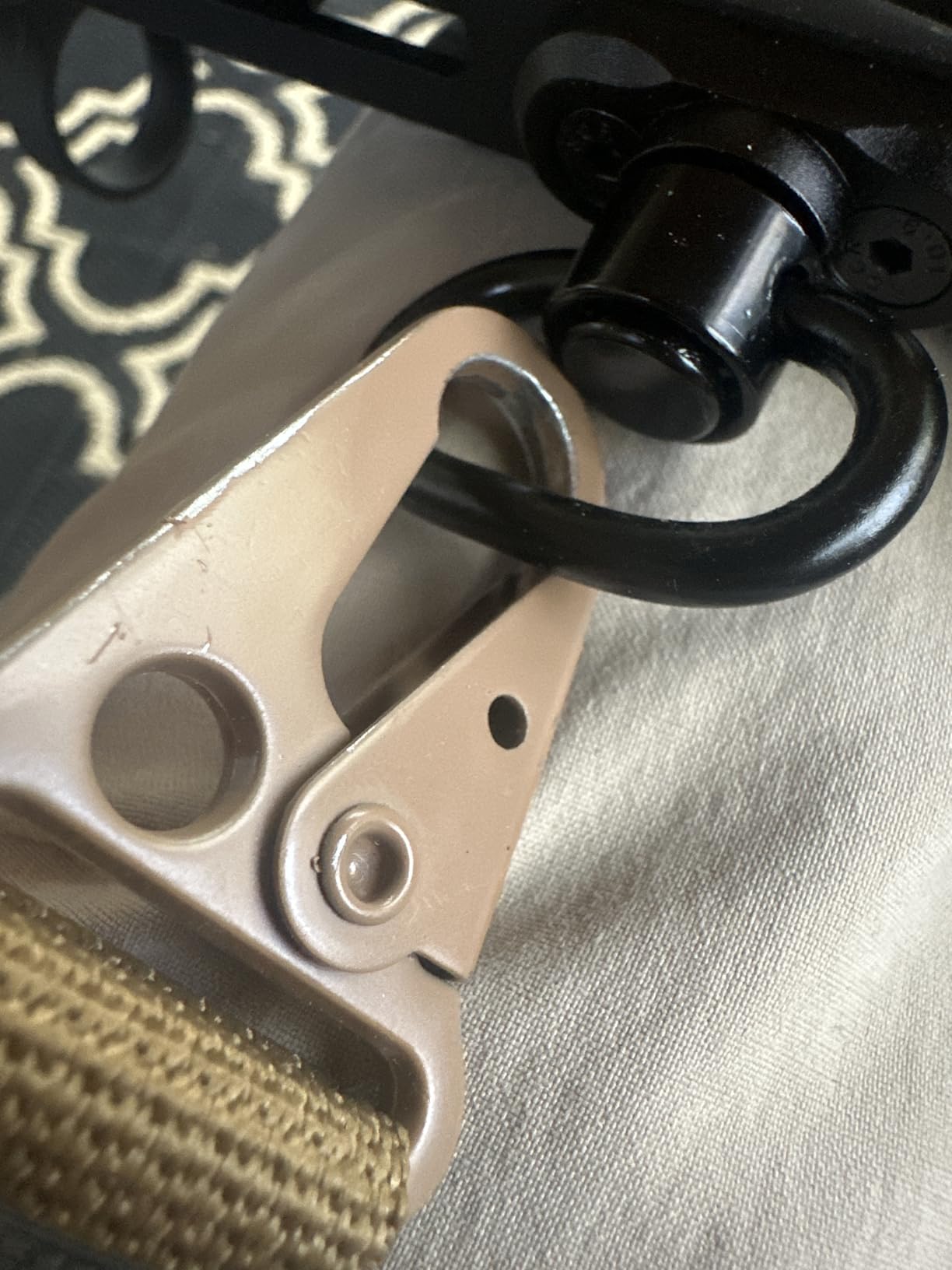 WarBull 2 Point Rifle Sling, QD Swivel Quick Adjust Gun Sling with HK Hook, Soft Shoulder Pad Tactical Rifle Sling for Rifle Shotgun and Crossbow, Hunting and Outdoor Sports customer photo 1