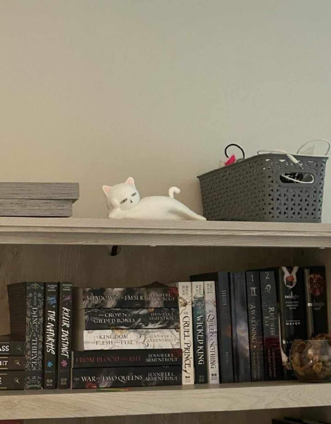 Lying Flat Cat Lamp Funny Gifts, 16 Colors+5 Dimming+Silicone Random Stuff, Touch+Remote+Recharge Night Light, Unique Cool Lamp, Cute Weird Stuff, Squishy Cat White Elephant Gifts for Adults/Teens/Kids customer photo 2
