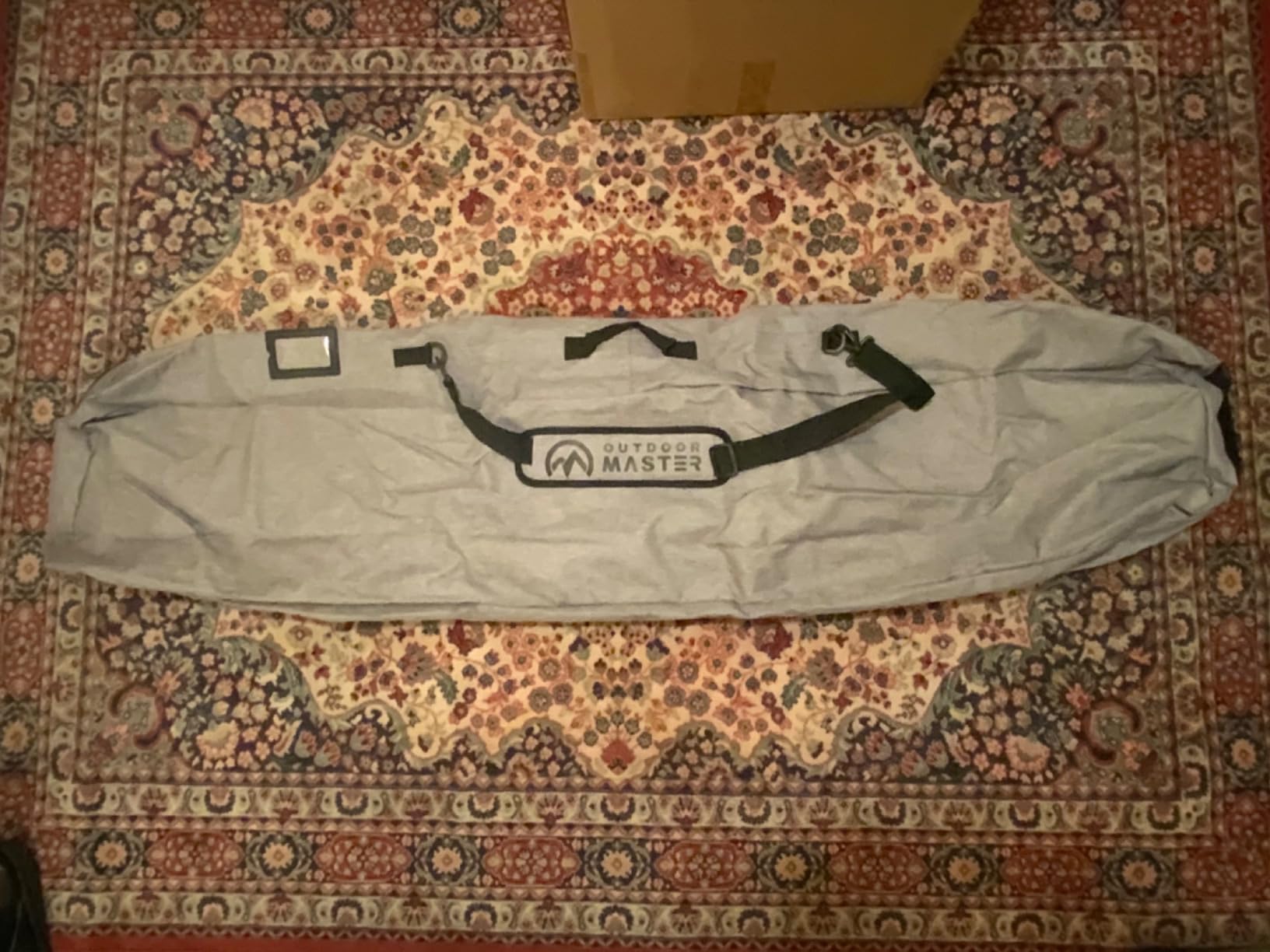 OutdoorMaster Snowboard Travel Bag with Shoulder Strap | 900D Waterproof Fabric, Fits 148 to 165cm Snowboards, Foldable Design, Separate Storage, Spacious Storage, Wet & Dry Storage customer photo 2