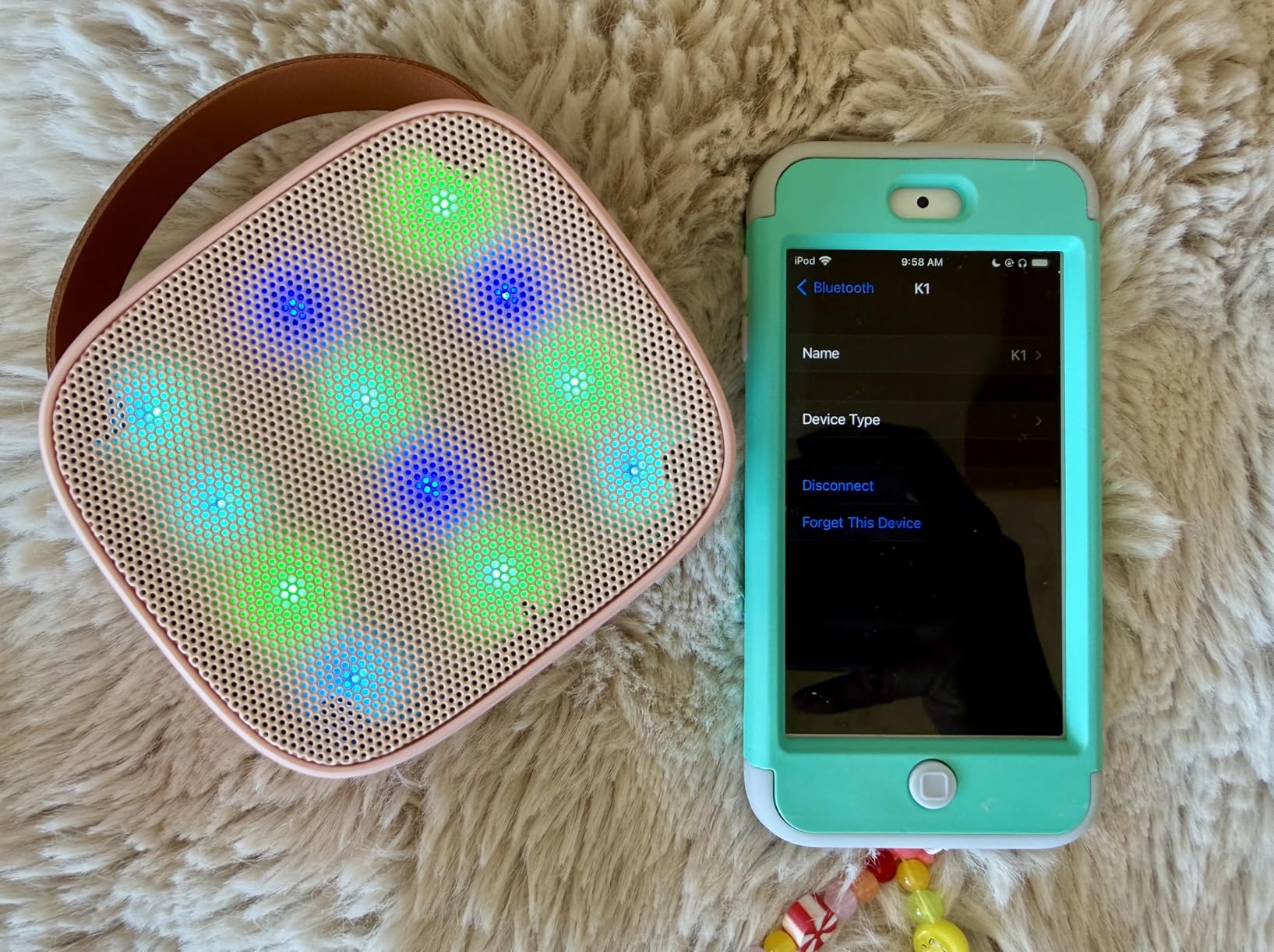YLL Karaoke Machine for Kids,Birthday Gifts for Girls 3 4 5 6 7 8+Years Old customer photo 1