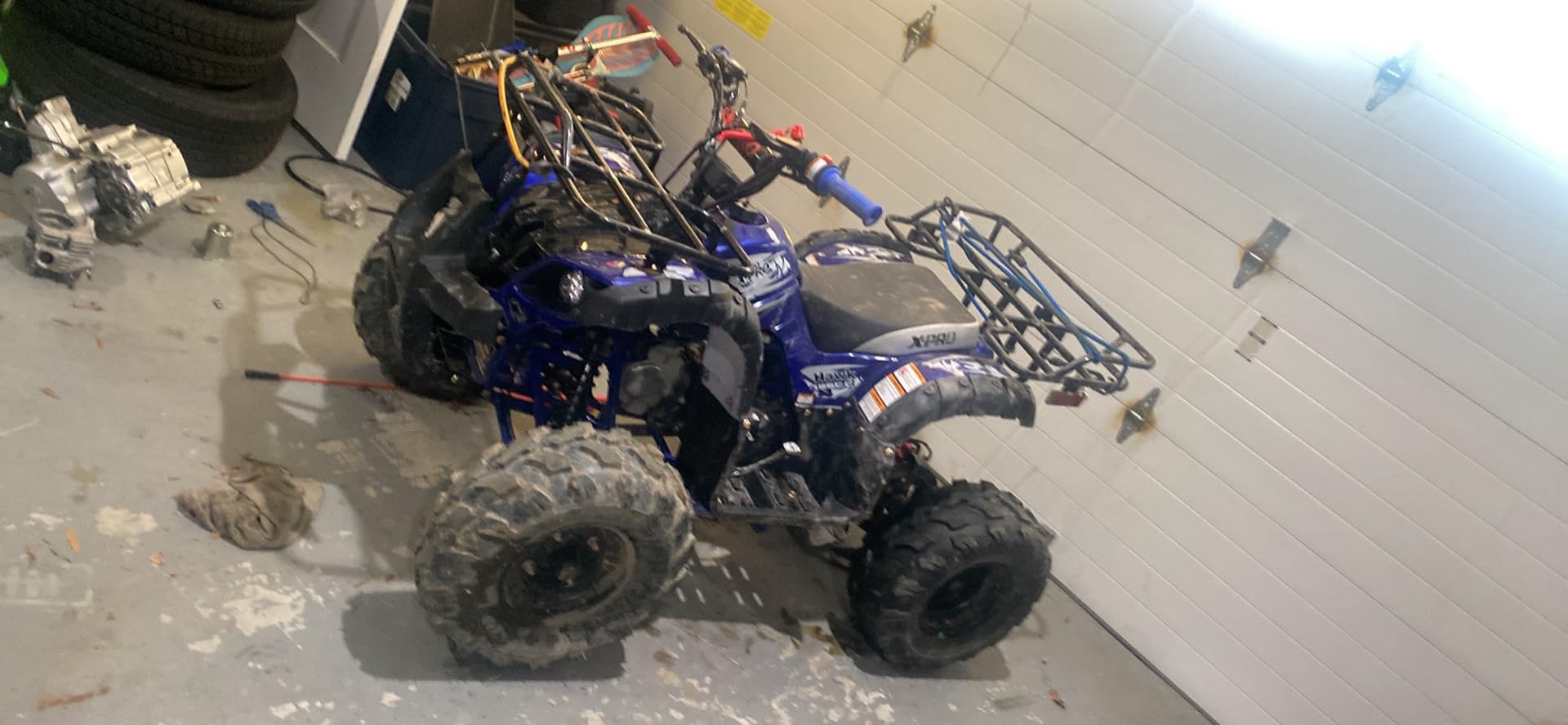 X-PRO 125cc ATV 4 Wheels Quad 125 ATV Quads with LED Lights, Big 19