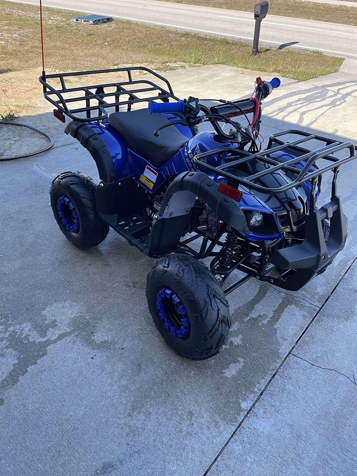 X-PRO 125cc ATV 4 Wheels Quad 125 ATV Quads with LED Lights, Big 19